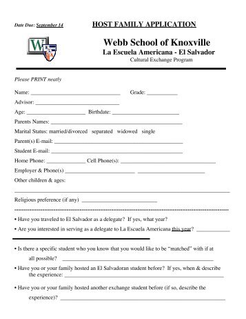 El Salvador - Webb School of Knoxville