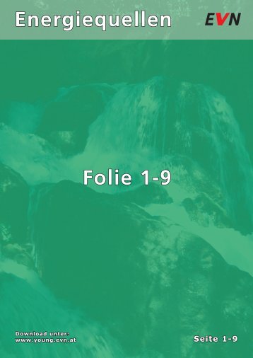 Folie 1-9 Energiequellen - EVN