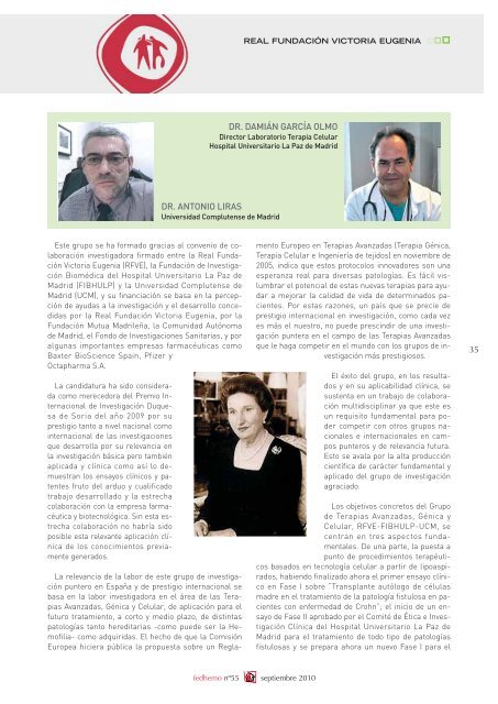Revista Fedhemo NÂº 55 - Hemofilia