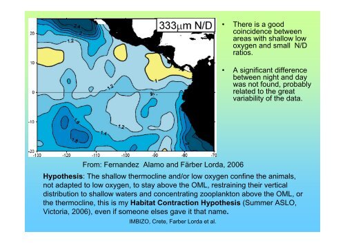 autumn vertical distribution of zooplankton in the eastern ... - IMBER