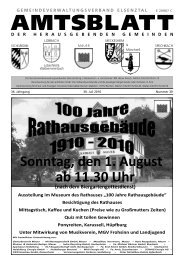 Sonntag, den 1. August ab 11.30 Uhr (nach dem - Meckesheim