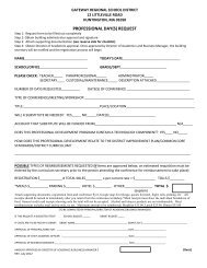 Professional Development Request Form - Gateway Regional ...