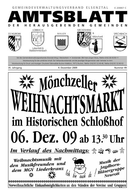 Amtsblatt - Meckesheim
