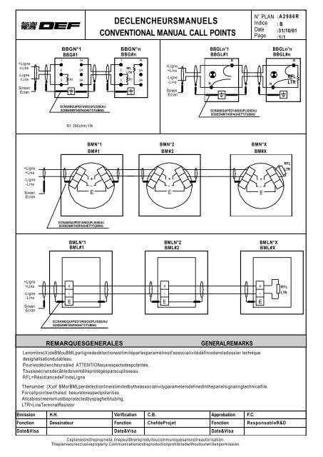 NOTICE TECHNIQUE PRODUIT et de MISE EN OEUVRE ... - DEF