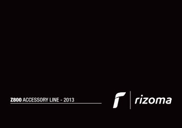 Z800 ACCESSORY LINE - 2013 - Rizoma