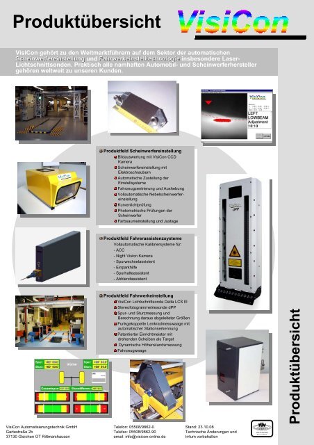 Scheinwerfereinstellung - Measurement Valley