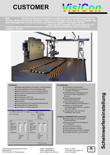 Scheinwerfereinstellung - Measurement Valley