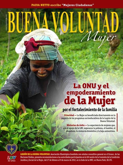 BUENA VOLUNTAD Mujer - Boa Vontade