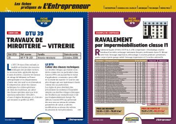 pratiques de L'Entrepreneur