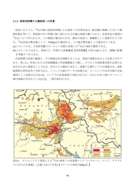 チェルノブイリ原発事故による 環境への影響とその修復 ... - 日本学術会議