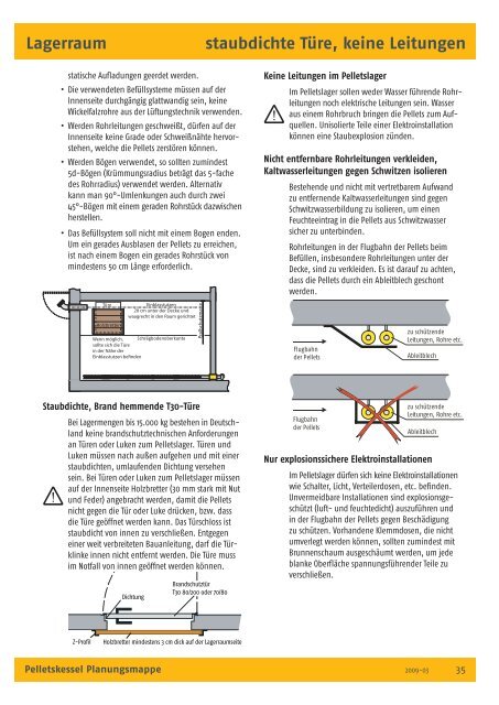 Pelletskessel Planungsmappe für das Fachhandwerk - Biovärme ...