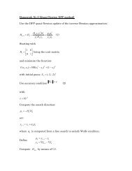 Homework No 8 ( Quasi-Newton DFP method)