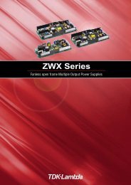 ZWX Series - TDK-Lambda