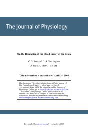 1890;11;85-158 J. Physiol. C. S. Roy and C. S. Sherrington On the ...