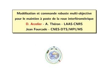 Modélisation et commande robuste pour le maintien à ... - LAAS CNRS