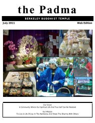 BERKELEY BUDDHIST TEMPLE July 2011 Web Edition