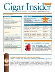 Cigar Insider - Cigar Aficionado