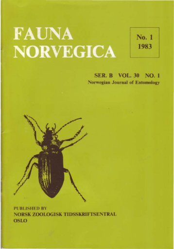 Full-text - Norsk entomologisk forening