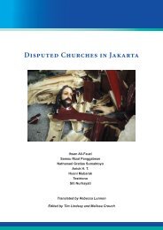 Disputed Churches in Jakarta - University of Melbourne