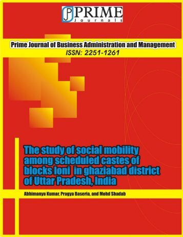 See Full Article [pdf] - Prime Journals