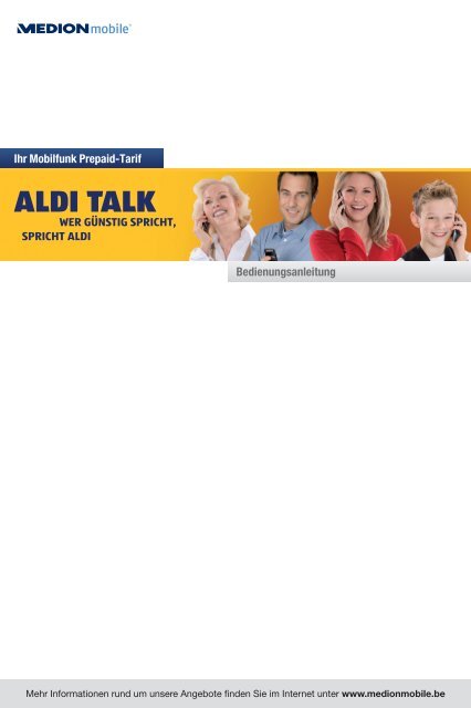 Bedienungsanleitung - Aldi Talk