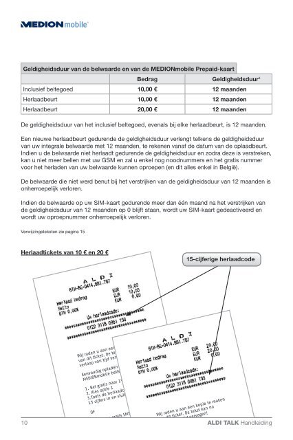 Handleiding - Aldi Talk