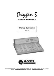 Console de diffusion broadcast Oxygen 5 ... - Radio Technique