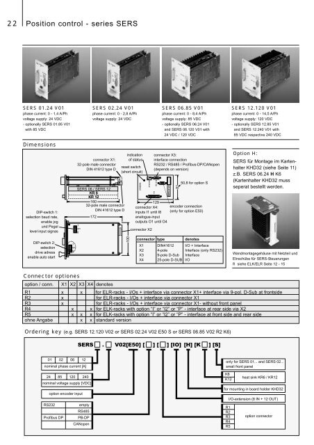 STEPPING MOTOR CONTROLS - Motor Technology Ltd