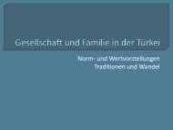 Gesellschaft und Familie in der Türkei - Kinderschutz-Zentrum Graz