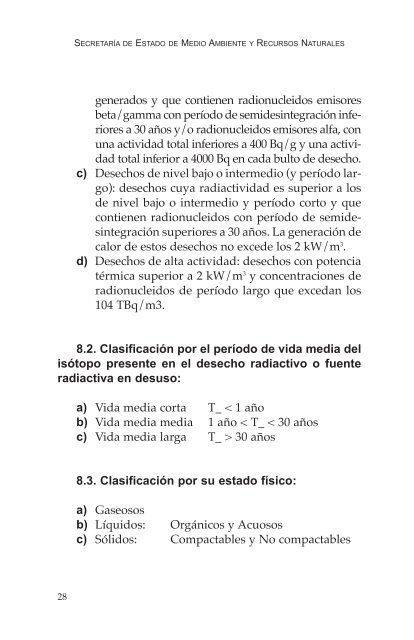 NORMA DESECHOS RADIACTIVOS - DISASTER info DESASTRES