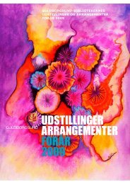 udstillinger arrangementer forÃ¥r 2009 - Guldborgsund-bibliotekerne