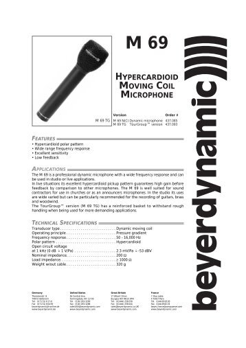 m 69 hypercardioid moving coil microphone - RecordingHacks
