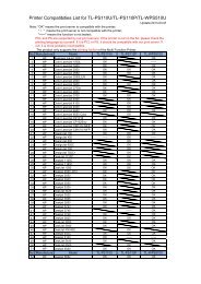 Compatibility List - TP-Link