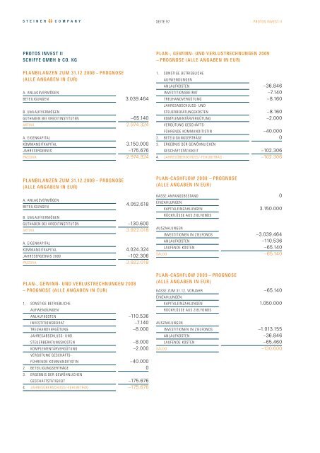 Emissions-Prospekt - Steiner Company