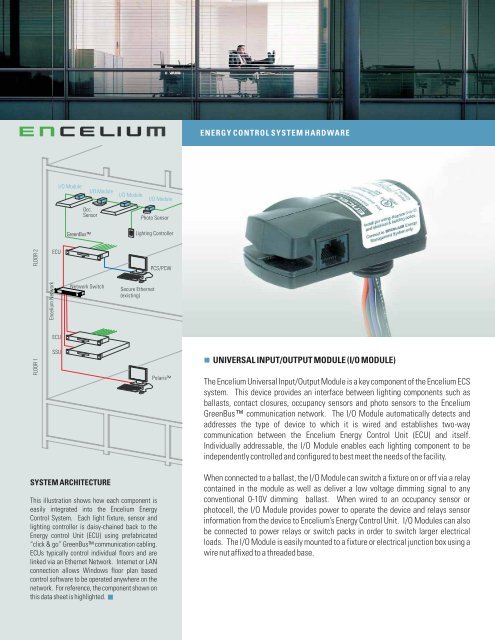 UNIVERSAL INPUT/OUTPUT MODULE (I/O ... - Osram Sylvania