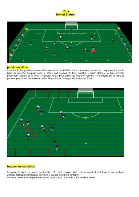 SEANCE D'ENTRAINEMENT RELATION - EntraÃ®neur de foot