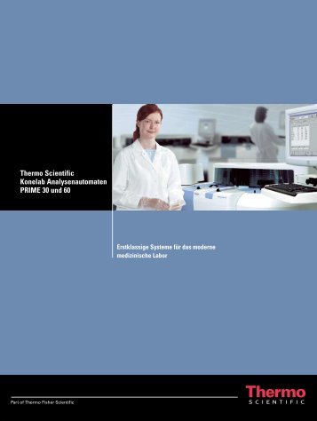 Thermo Scientific Konelab Analysenautomaten PRIME 30 und 60