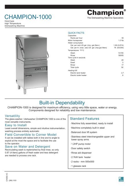 High temp hotsell dish machine
