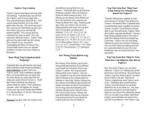 Kev Ntseeg Vajtswv_1_14_13.pdf - Our Savior Lutheran Church