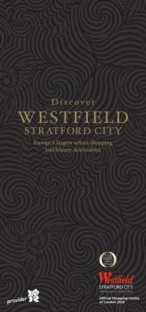 Westfield Stratford City brochure - British Airways