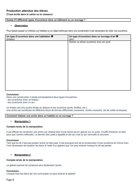 Fiche de prÃ©paration sÃ©quence technologie