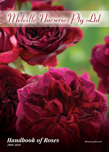 Handbook of Roses - Melville Nurseries