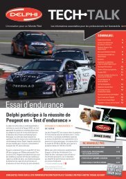 Essai d'endurance - Delphi Aftermarket