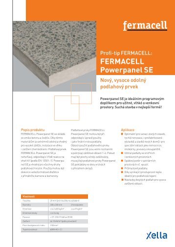 FERMACELL Powerpanel SE