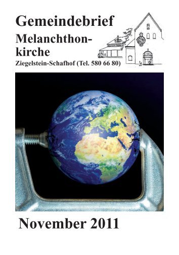 November 2011 (PDF) - Melanchthonkirche Ziegelstein