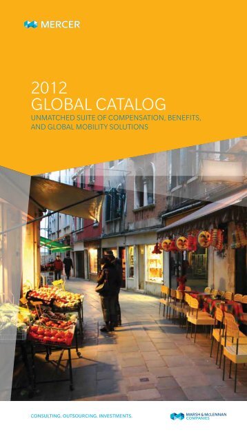 Global Catalogue - iMercer.com