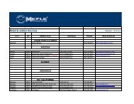 Retailers with MEYLE parts in the USA