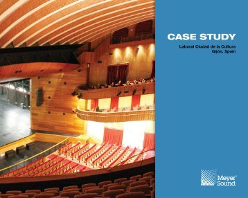 GijÃ³n Installation Case Study - Meyer Sound Laboratories Inc.