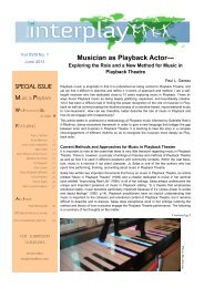 interplay journal 2013_06.pdf - the International Playback Theatre ...