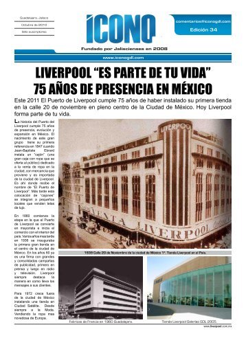 LIVERPOOL “ES PARTE DE TU VIDA” 75 AÑOS DE PRESENCIA ...